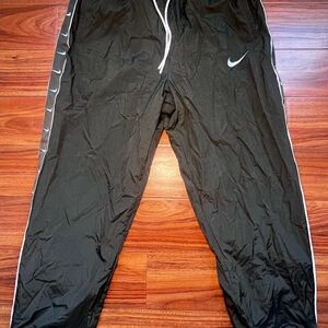 Dark Green Nike WindBreaker Pants